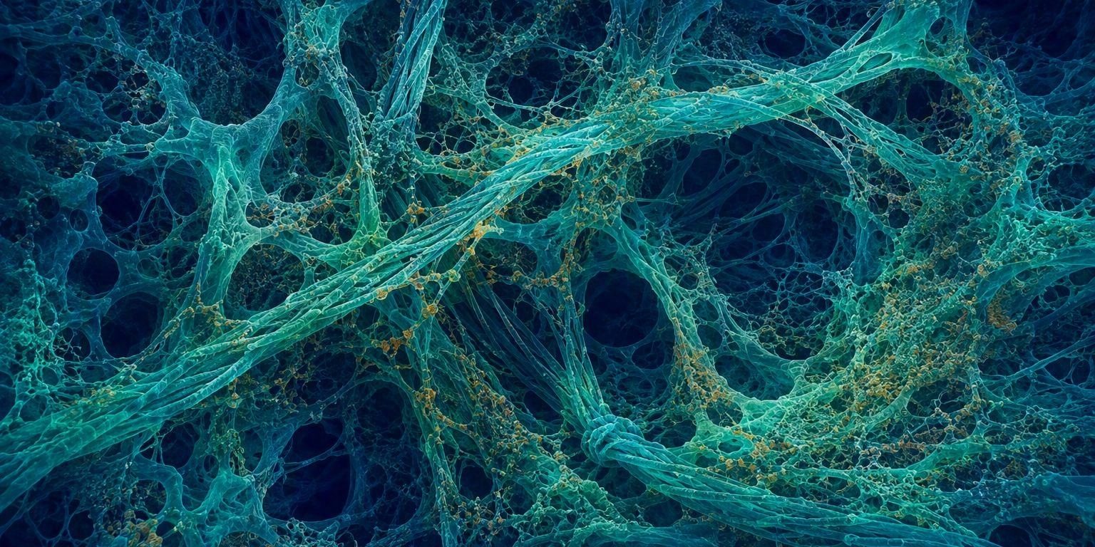 Rendered extracellular matrix fibres